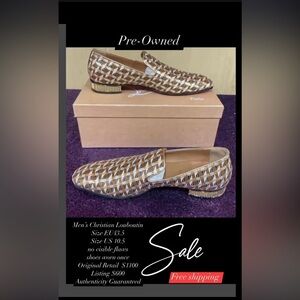 Christian Louboutin men’s loafers